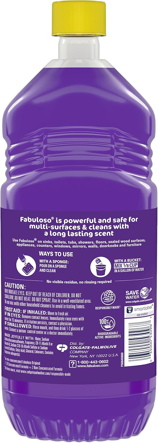 Fabuloso All-Purpose Cleaner, Lavender - 33.8 Fluid Ounce