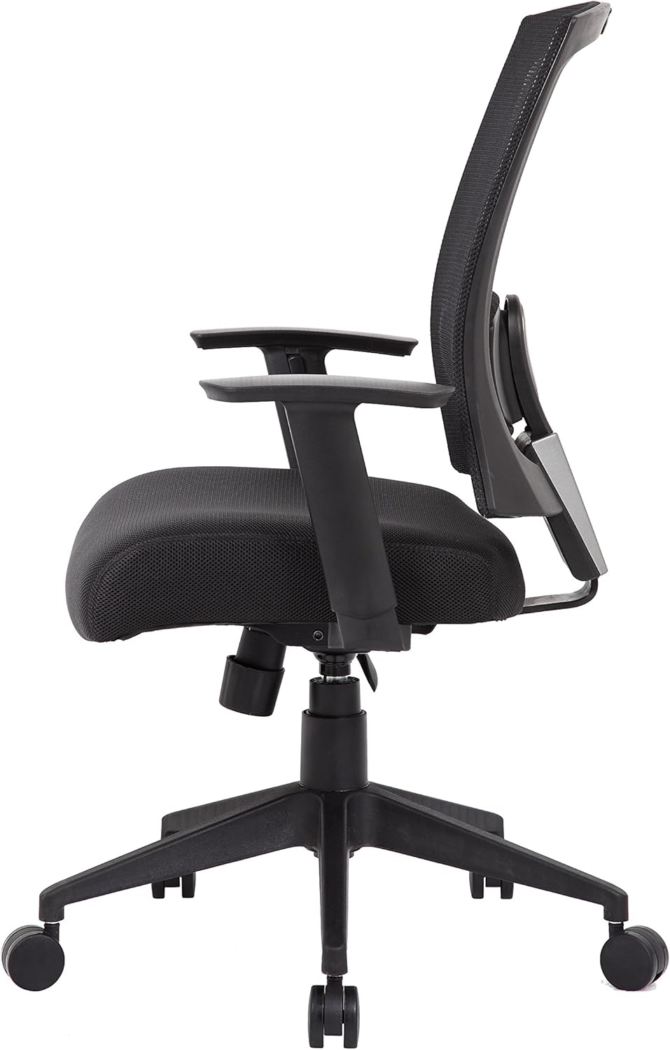Boss Office Products Mesh-Back Task Chair, Black