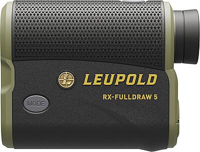 Leupold RX-FullDraw 5 Rangefinder with DNA with Black/Green OLED