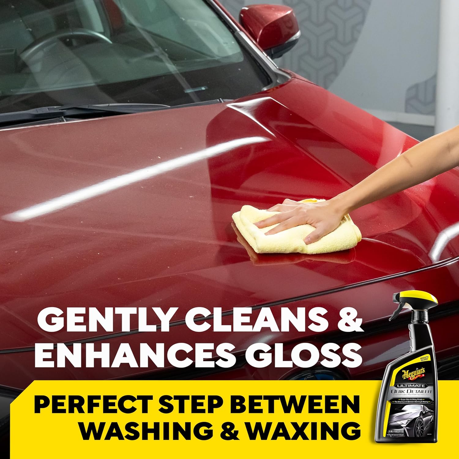 Meguiar's Ultimate Quik Detailer - 24 Oz Spray Bottle Detailer 24 Fl Oz (Pack of 1)
