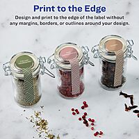 AVERY Glossy White Lollipop Labels, Sure Feed Technology, 1" x 4"