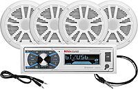 BOSS Audio Systems Marine Stereo & 6.5 Inch Speaker Kit