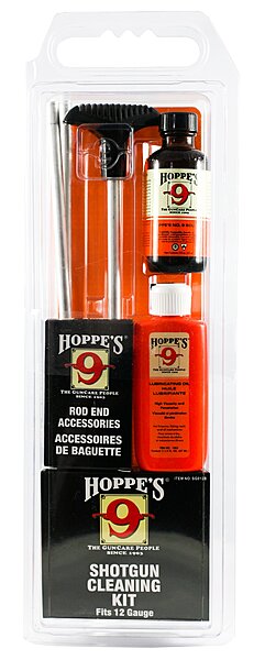 Hoppe's No. 9 Shotgun Cleaning Kit with Aluminum Rod, Clamshell