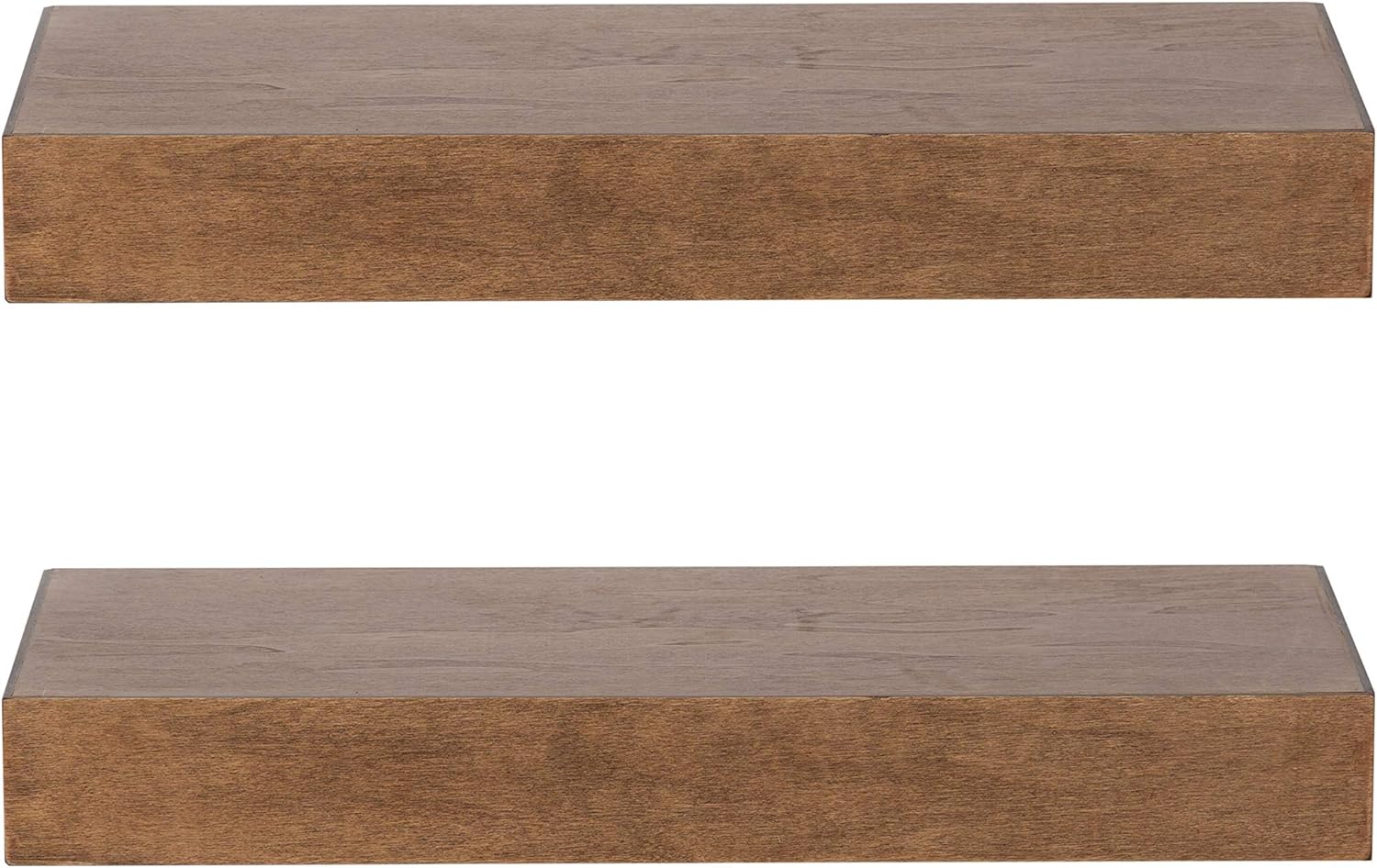 KATE AND LAUREL Havlock Modern Floating Wall Shelves