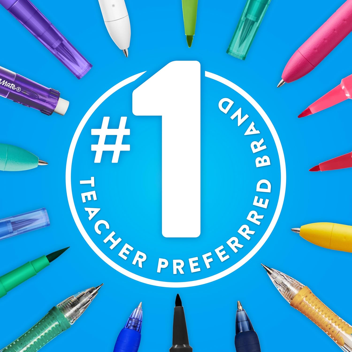 Paper Mate Flair Felt Tip Pens | Medium Point 0.7 Millimeter Marker Pens | School Supplies for Teachers & Students