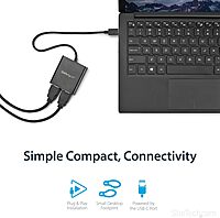 StarTech.com USB-C to Dual HDMI Adapter, USB Type-C Multi-Monitor MST Hub