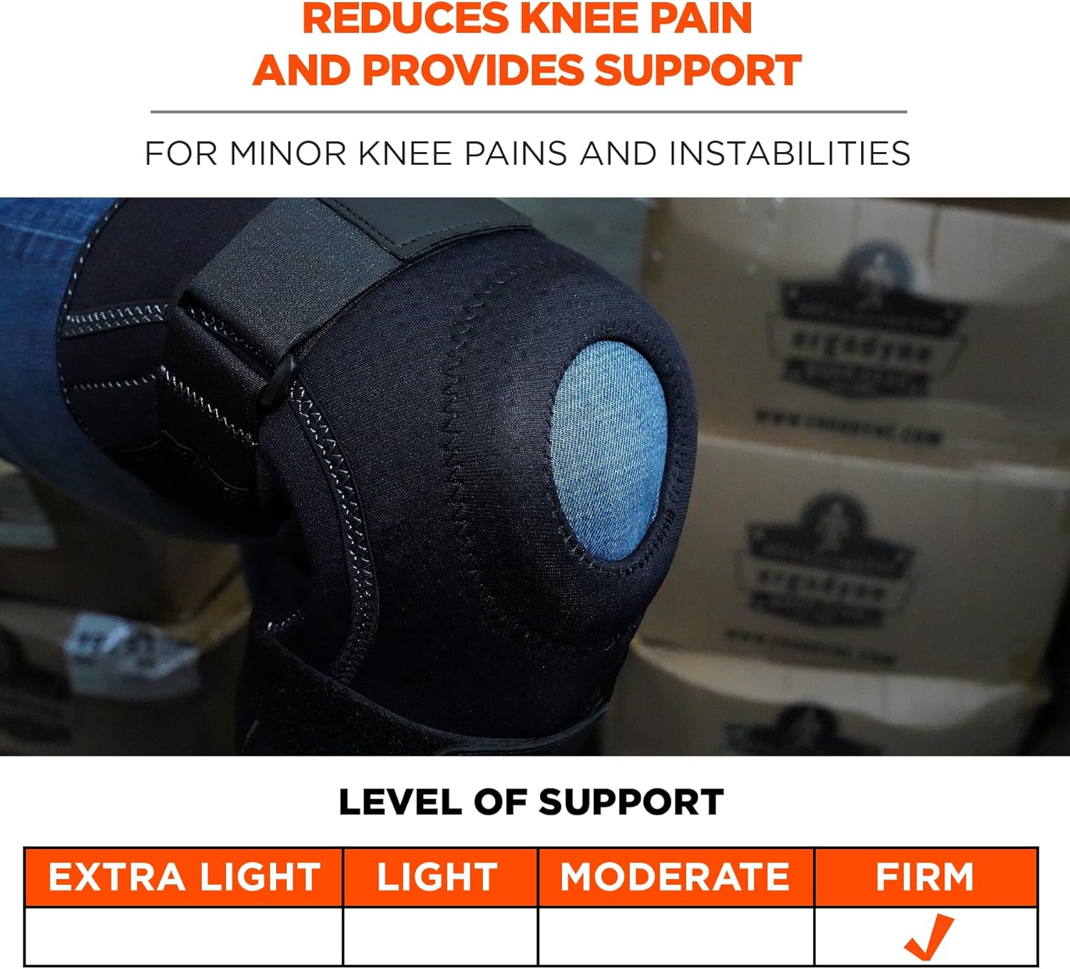 Ergodyne ProFlex Neoprene Compression Knee Sleeve