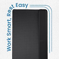 OTM Essentials 22" Foam Keyboard Wrist Rest, Non-Slip Base, Lycra Exterior, Foam Padding Interior, Optimum Wrist Support, Black