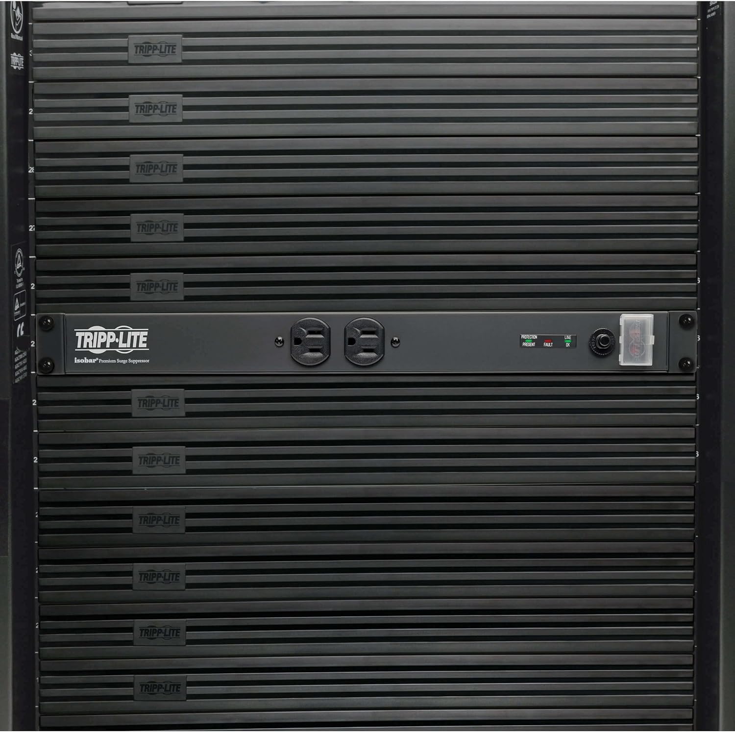 Tripp Lite 1U Rackmount Power Strip PDU, 15A 120V, 15ft Cord