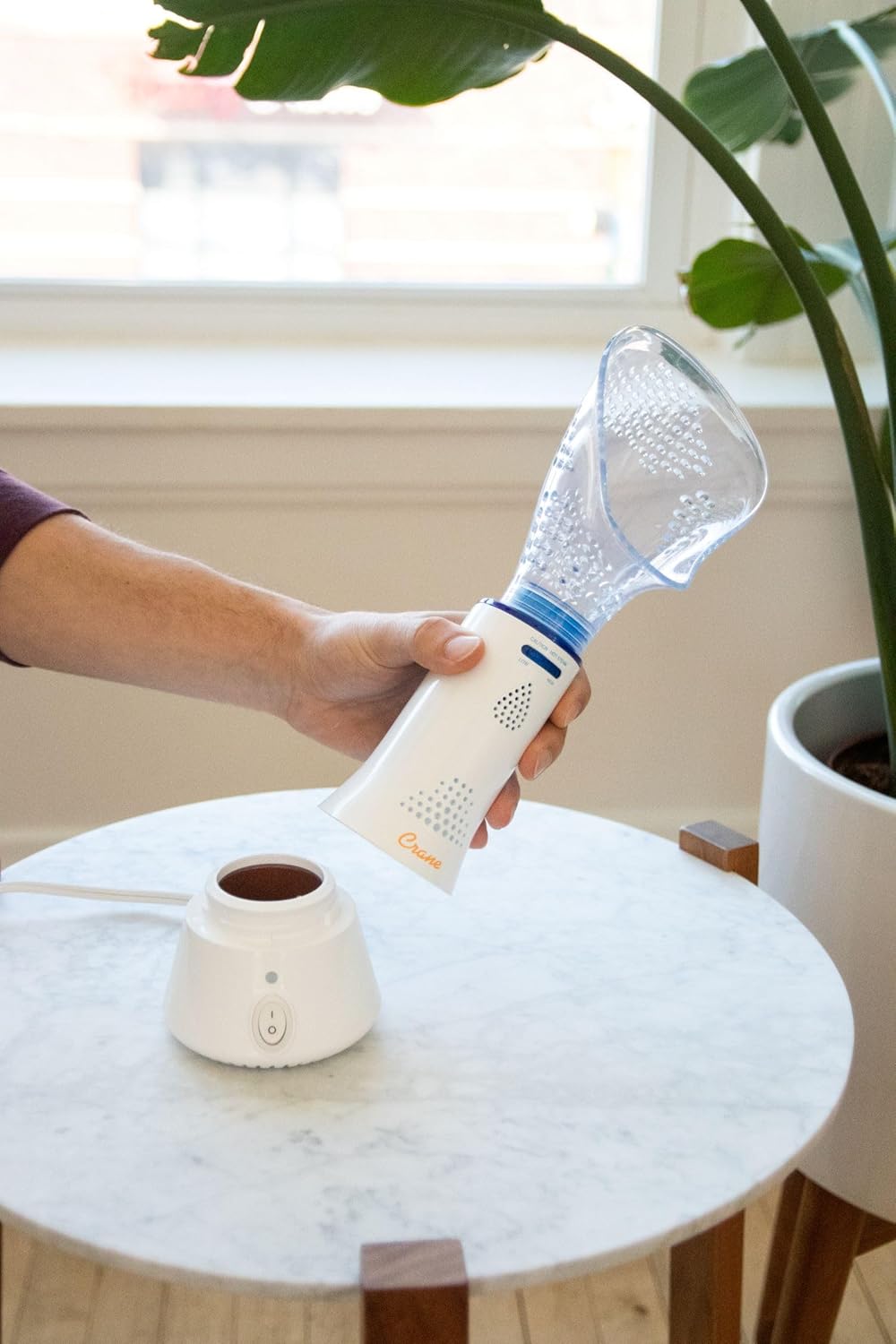 CRANE Personal Steam Inhaler for Sinus, Congestion & Cold Relief