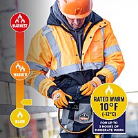 Ergodyne GloWear 8381 Type-R Class 3 Performance 3-In-1 Bomber Jacket