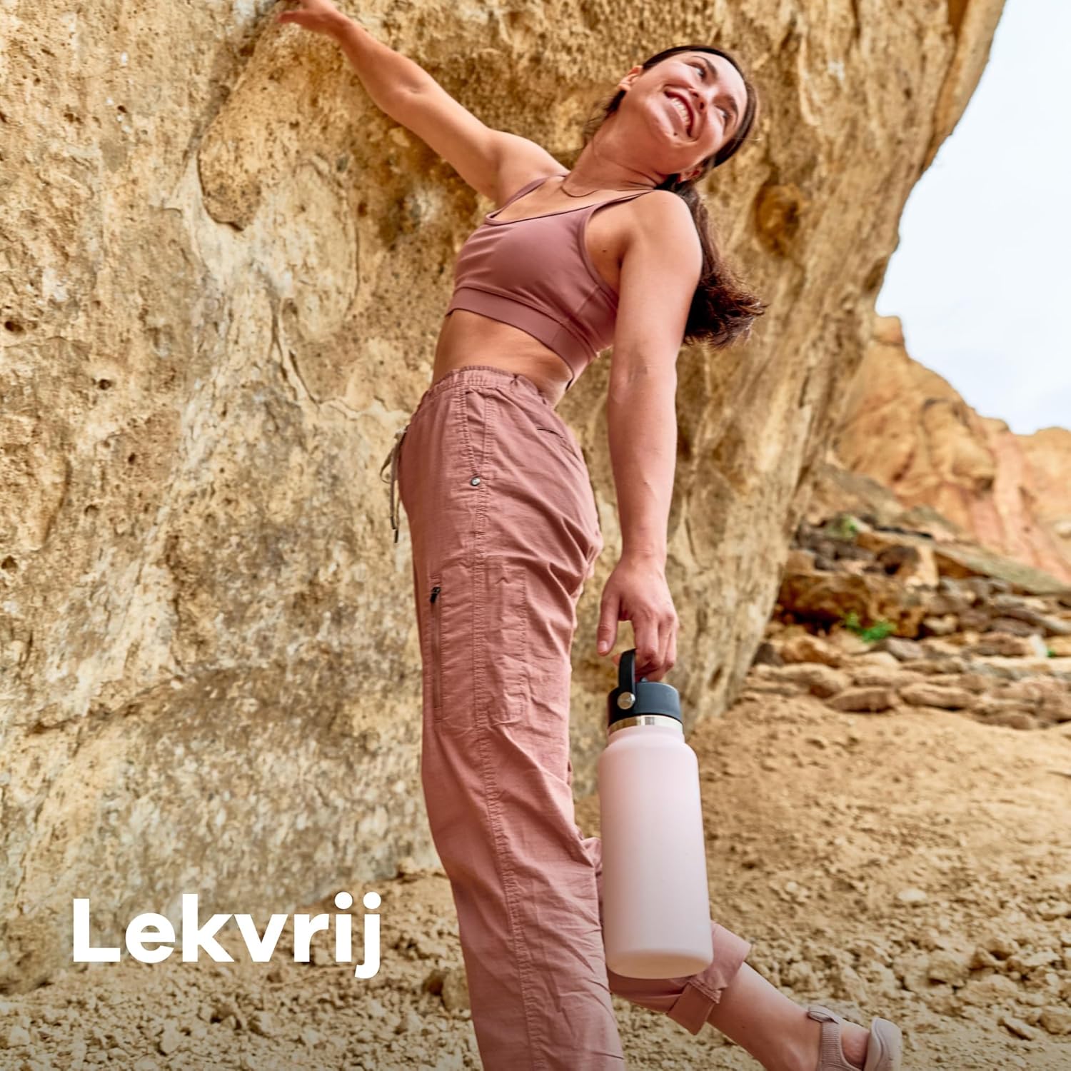 Hydro Flask Wide Mouth Insulated Water Bottle with Flex Cap