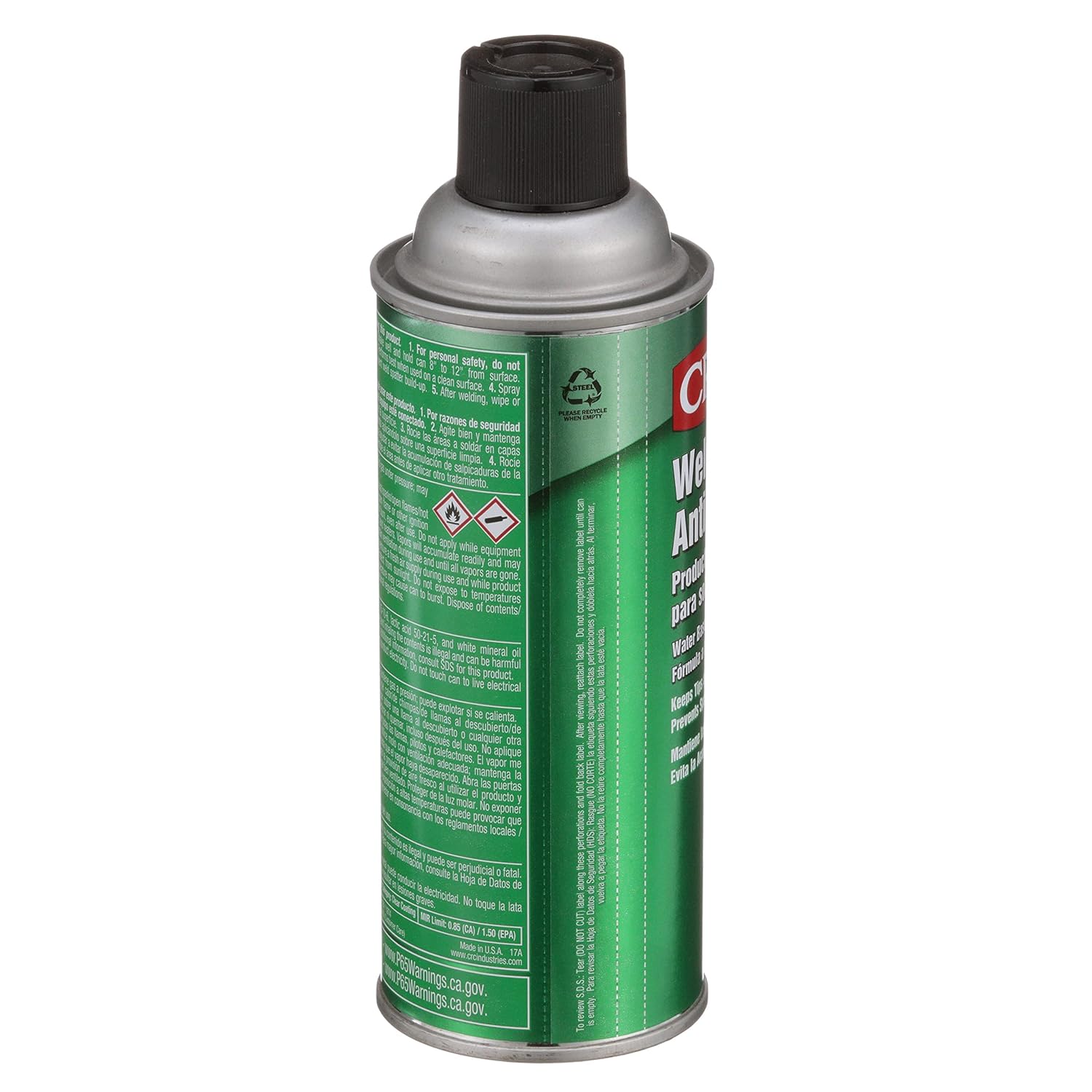 CRC Welder's Anti-Spatter 03083 – 14 Wt. Oz. Water-Based Anti-Spatter Aerosol Spray 14 Ounce (Pack of 1) 1 Pack