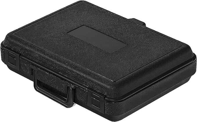 Estuche de transporte de plástico, 13 1/2 x 10 x 3 1/4 pulgadas Estuche de transporte de plástico, 13 1/2 x 10 x 3 1/4 pulgadas