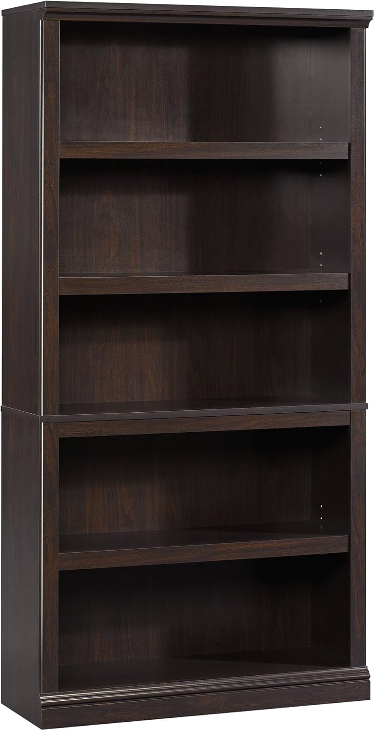 Sauder Select 5-Shelf Engineered Wood Bookcase