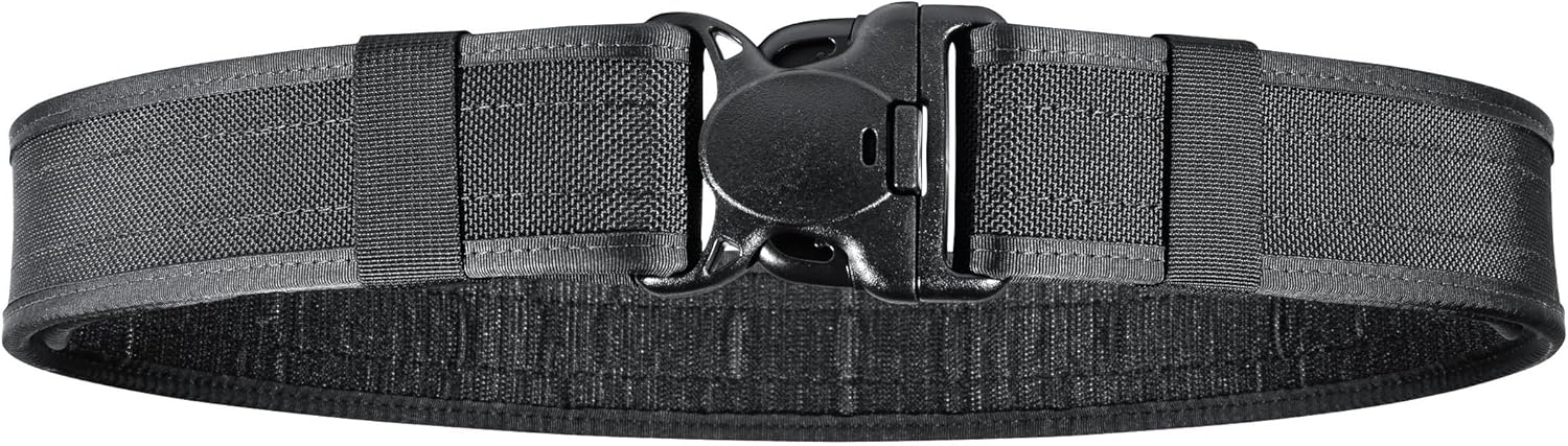 BIANCHI 7220 Black Nylon Duty Belt with Hook Lining