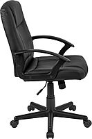 Flash Furniture Coffman Flash Fundamentals Mid-Back LeatherSoft Office and Gaming Chair
