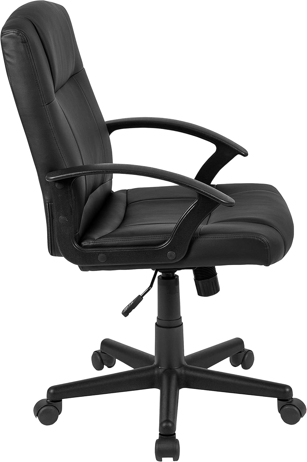 Flash Furniture Coffman Flash Fundamentals Mid-Back LeatherSoft Office and Gaming Chair