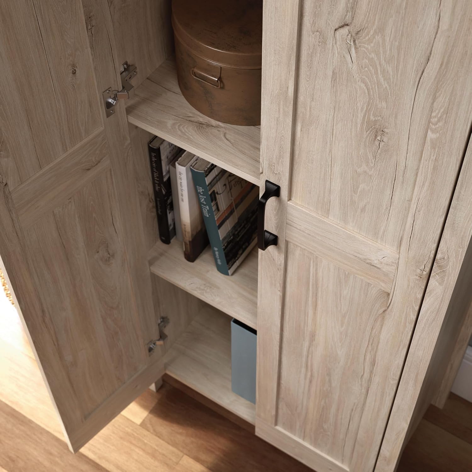 Sauder Select 72inH 2-Door Storage Cabinet