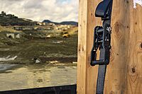 KEEPER 85458 27' Combat Ratchet Tie Down, Black