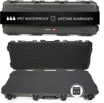 NANUK 990 IP67 Waterproof Hard Case with Wheels