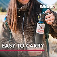 SABRE Frontiersman Bear Spray Holster, Nylon 3-in-1 Chest/Belt/Waist, Fits 7.9 & 9.2 oz