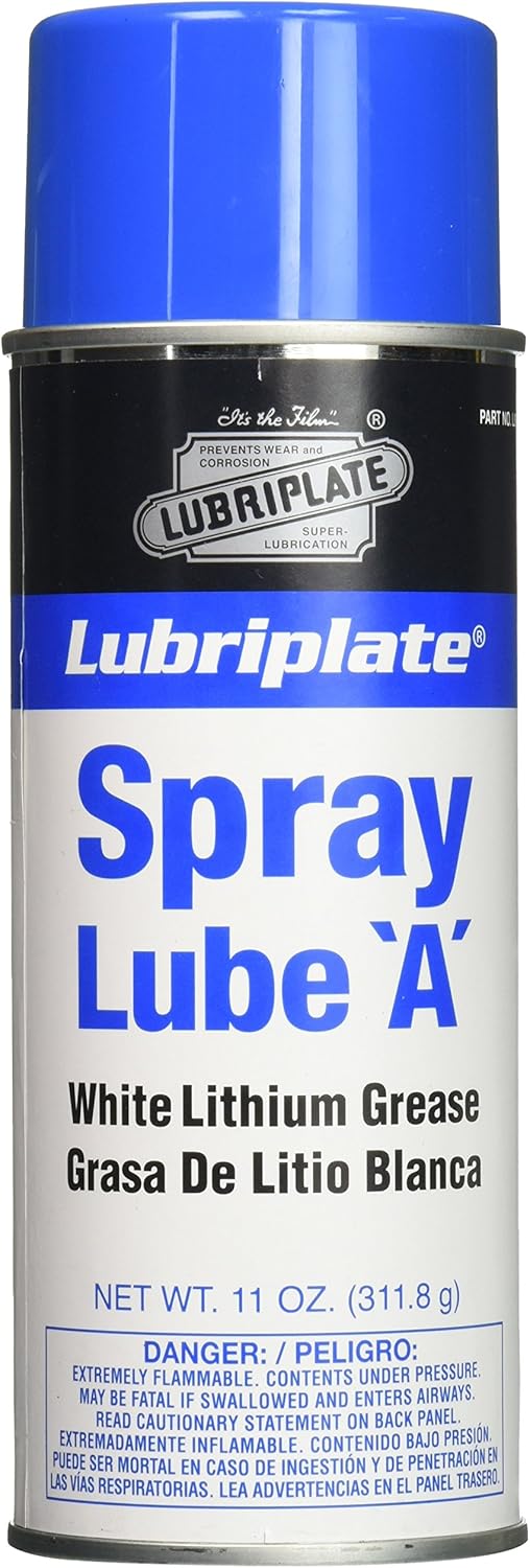Lubriplate L0034-063 Spray Lube 'A' Multipurpose White Lithium Grease, 11 oz.