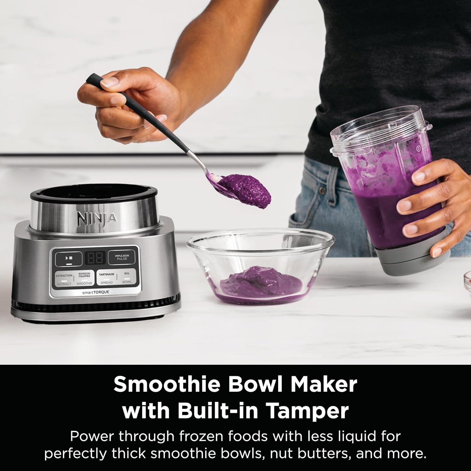 Ninja Blenders for Kitchen | Smoothie Blender, Mixer, Grinder - Premium Blending Performance for Sauces, Frozen Drinks