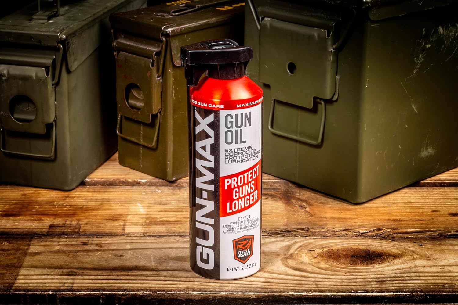 REAL AVID Gun Max Gun Oil All-in-One Shooter Lube & Rust Protectant