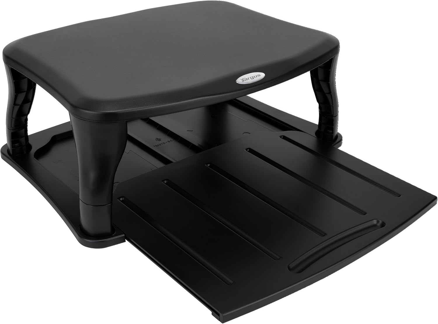 Targus Universal Monitor Stand, 5-9/16inH x 14inW x 19-13/16inD, Black