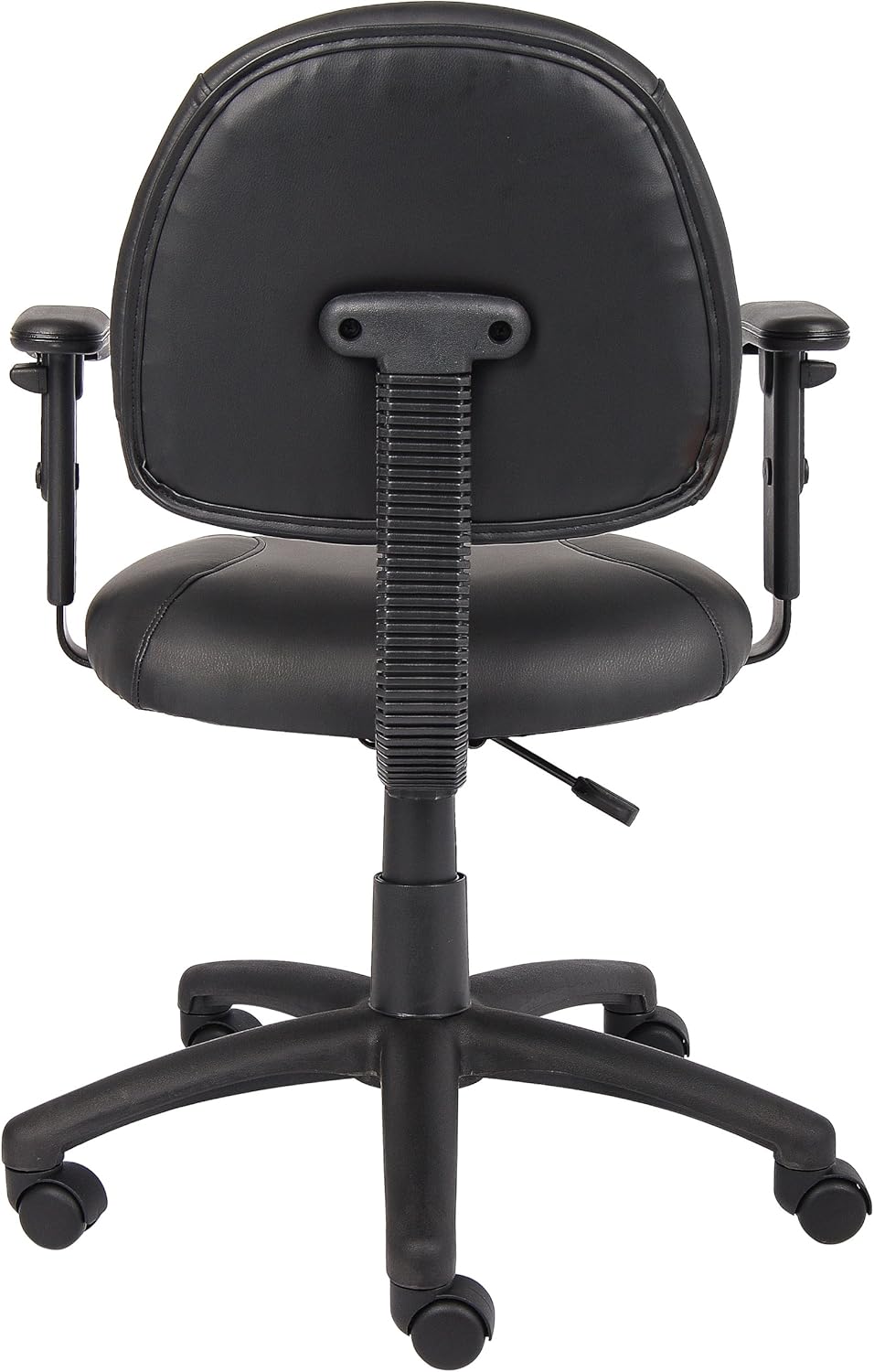 Boss Office Products Posture Task Chair with Adjustable Arms in Black Adjustable Arms Chair
