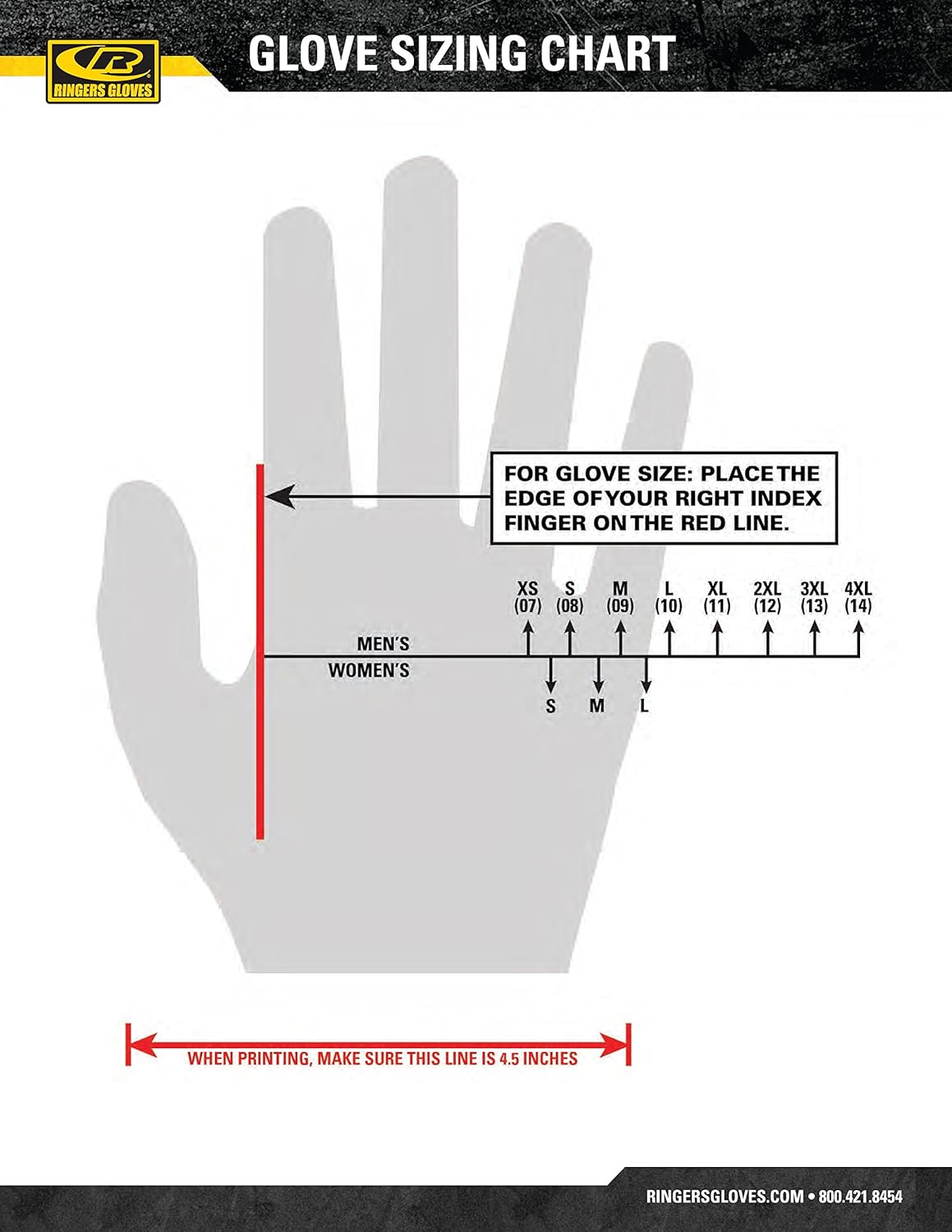 Ansell RINGERS R-297G Heavy Duty Industrial Padded Impact Protection Gloves