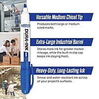 Markal Dura-Ink 55 Medium Chisel Permanent Ink Marker