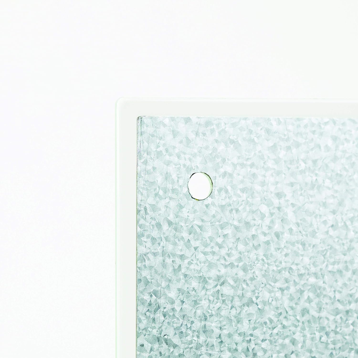 U BRANDS Magnetic Glass Dry Erase Board, White Frosted Surface, Frameless