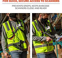 Ergodyne Squids 3138 Padded Barcode Scanner Harness and Lanyard