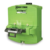 Honeywell Fendall Pure Flow 1000 Eyewash Station, 7 Gallon Capacity, 15 Minutes Wash Time, 29" L X 30" H X 17-1/4" D - 32-001000-0000