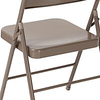 Flash Furniture HERCULES Series Double Braced Metal Folding Chair