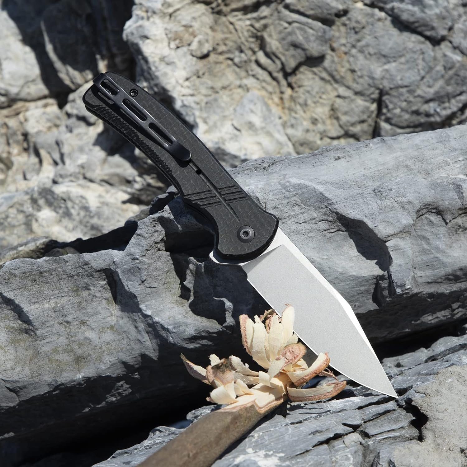 CIVIVI Cogent Button Lock Flipper Pocket Knife