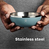 HYDRO FLASK Outdoor Kitchen Bowl - Stainless Steel Dinnerware, Reusable, Dishwasher Safe, BPA-Free