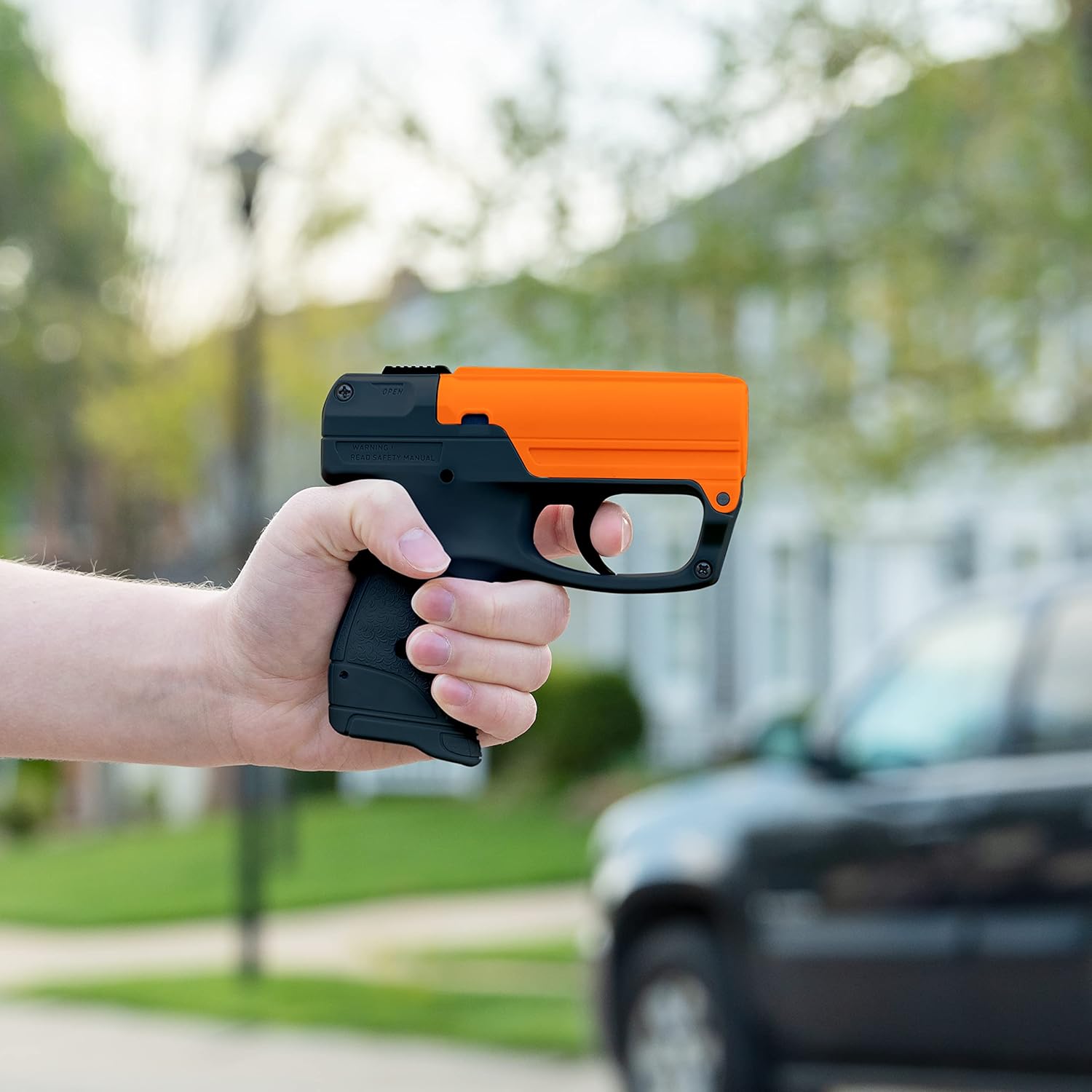 SABRE Aim and Fire Pepper Gel with Trigger and Grip Deployment System