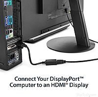 StarTech DisplayPort to HDMI Adapter (DP 1.2, Latching, Passive)