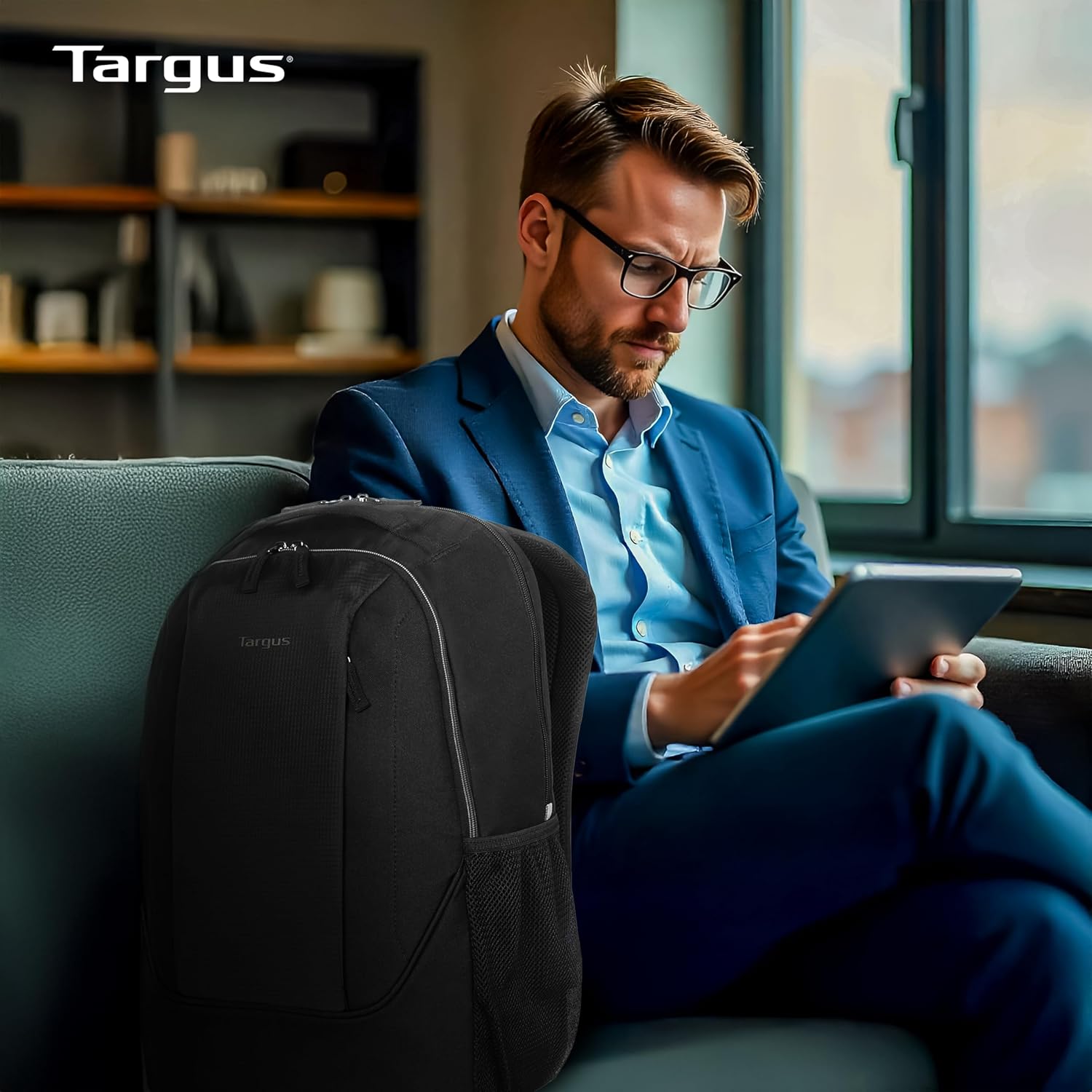 Targus Ascend TSB710US Carrying Case (Backpack) for 16in Notebook - Black - Sweat Resistant - Polyester