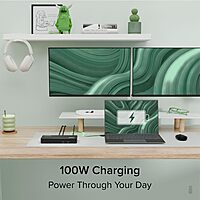 Plugable 12-in-1 USB C Triple Monitor Docking Station, Triple 4K Displays with 3X HDMI or 3X DisplayPort