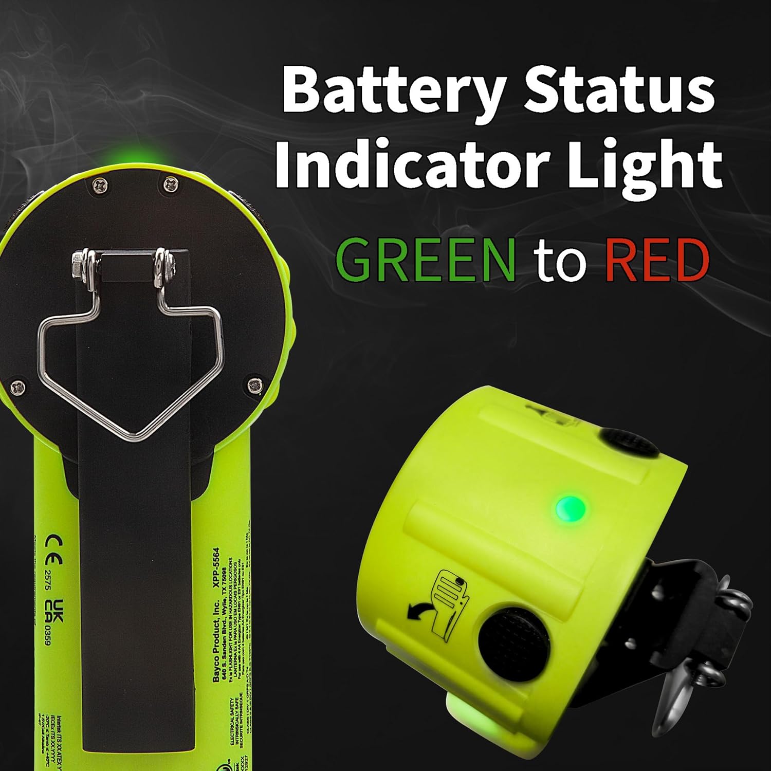 Nightstick INTRANT DUO TURBO Intrinsically Safe Dual-Light Angle Light - 4 AA