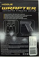 Hogue Wrapter Adhesive Grip Black Glock 17/18/19/22/31/34/35/37 Gen 3