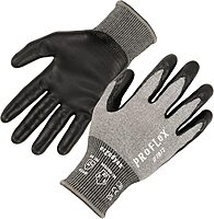 Ergodyne ProFlex 7072 Nitrile-Coated Cut-Resistant Gloves, Gray