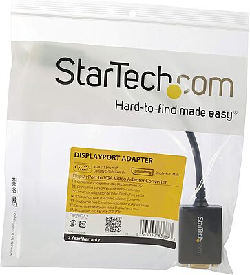 StarTech.com DisplayPort to VGA Adapter - Active DP to VGA Converter