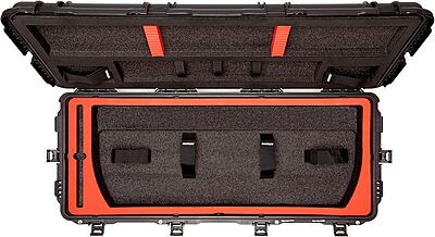 NANUK 991 Bow Case with Automatic Pressure Release Valve and PowerClaw Superior Latching System for Transporting and Storing Bows and Archery Equipment (Black)