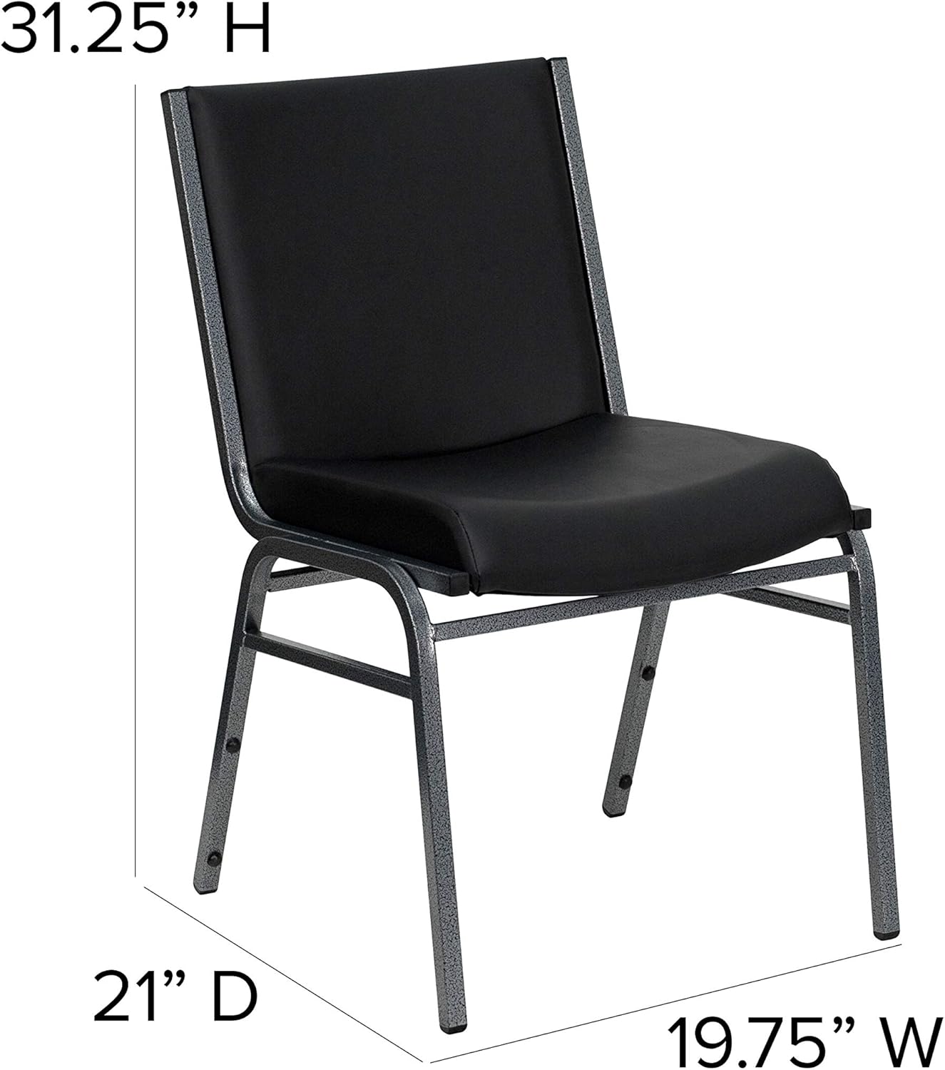 FLASH FURNITURE Hercules Series Heavy Duty Stack Chair