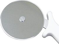 Tablecraft Stainless-Steel Pizza Cutter, 4in, Silver